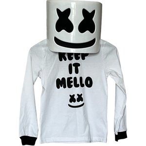 Marshmallow shirt and Mask Halloween costume